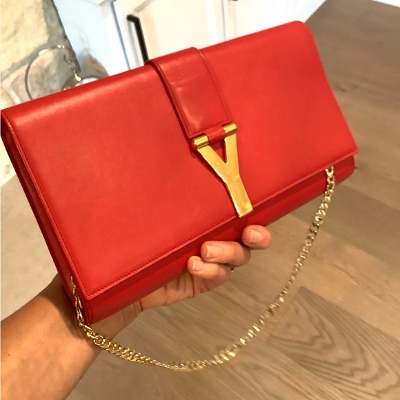 YVES SAINT LAURENT GO OUT CLUTCH🌹🌹🌹 - Picture 13 of 16